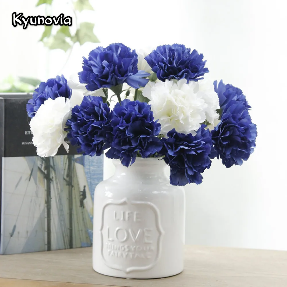 Kyunovia 28CM Artificial Carnation Branch Silk Mother's Day Flowers Table Office Home Hotel Wedding Decoration 16 Colors KY124
Kyunovia 28CM Artificial Carnation Branch Silk Mother's Day Flowers Table Office Home Hotel Wedding Decoration 16 Colors KY124