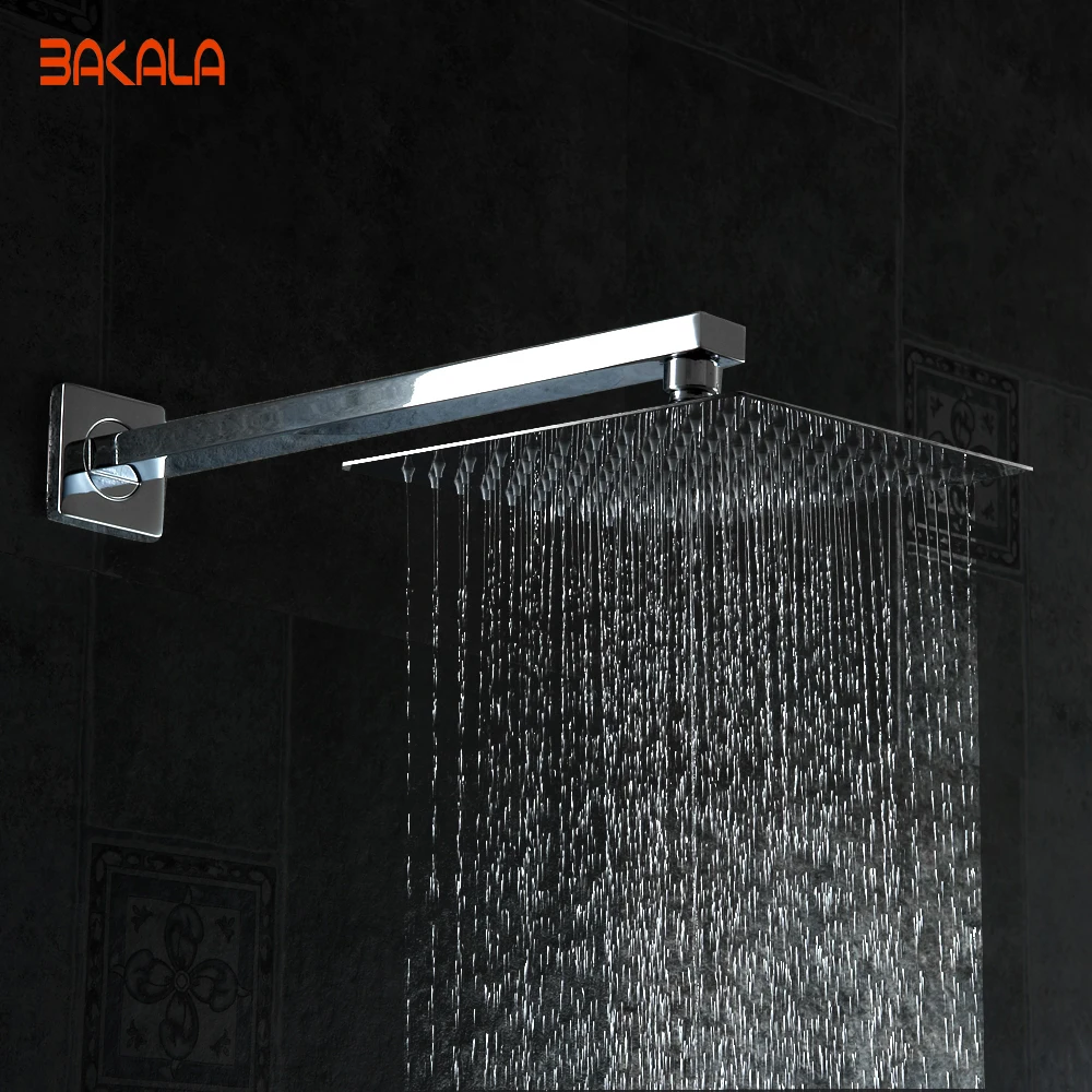 10" Stainless Steel Shower Head With Arm Wall Mounted Ultra thin Rain Shower Heads With Shower Arm free shipping CP-1010A
10" Stainless Steel Shower Head With Arm Wall Mounted Ultra thin Rain Shower Heads With Shower Arm free shipping CP-1010A