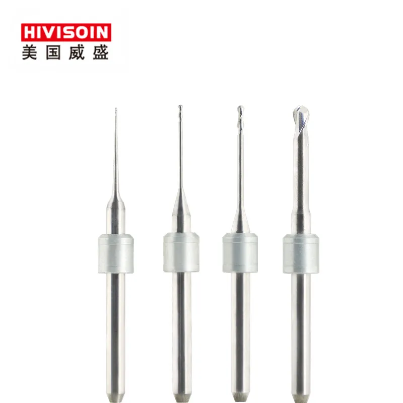 Dental Zirconia Carbide Milling Burs Machine Amann Girrbach System 0.6/1.0/2.5mm Length 47mm For Zirconium and Wax /PMMA
Dental Zirconia Carbide Milling Burs Machine Amann Girrbach System 0.6/1.0/2.5mm Length 47mm For Zirconium and Wax /PMMA