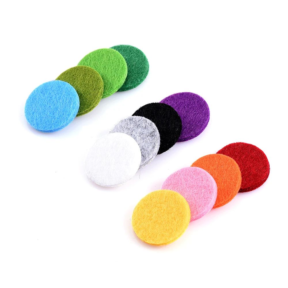 Steel Perfume Essential Oil Diffuser Locket Necklace Pendant Free 12 pads