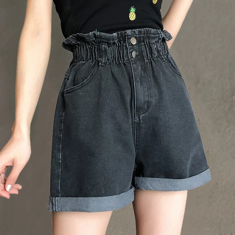YuooMuoo 2019 Summer Black Women Casual Jeans Shorts Harajuku Elastic High Waist White Denim Shorts Vintage Pockets Short Femme
YuooMuoo 2019 Summer Black Women Casual Jeans Shorts Harajuku Elastic High Waist White Denim Shorts Vintage Pockets Short Femme