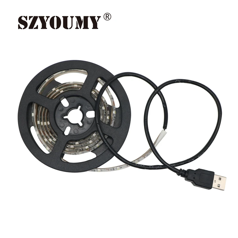 Гибкая Водонепроницаемая светодиодная лента SZYOUMY 2835, 5 в постоянного тока, USB-кабель для настольного компьютера, ноутбука, фон для дома, кухни...
Гибкая Водонепроницаемая светодиодная лента SZYOUMY 2835, 5 в постоянного тока, USB-кабель для настольного компьютера, ноутбука, фон для дома, кухни...