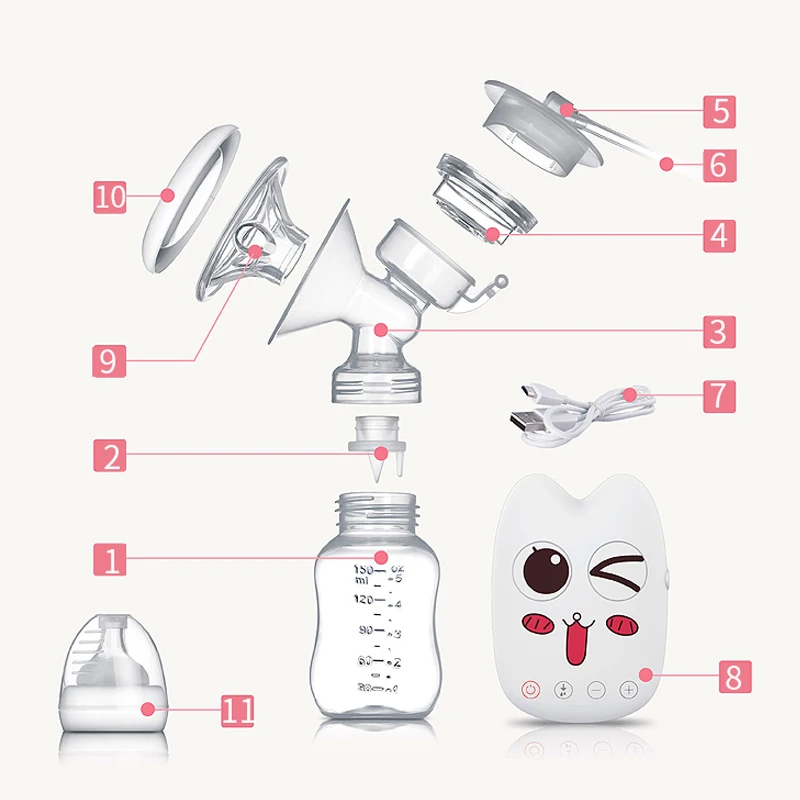 High Intelligence Good Breast Pump Postpartum Breast Milk Nipple Suction Breast Electric Breast Pumps
High Intelligence Good Breast Pump Postpartum Breast Milk Nipple Suction Breast Electric Breast Pumps