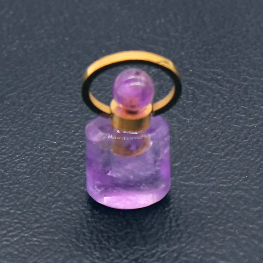Trendy-beads Light Yellow Gold Color Aroma Bottle Pendant with Circle Necklace Natural Amethysts Jewelry
Trendy-beads Light Yellow Gold Color Aroma Bottle Pendant with Circle Necklace Natural Amethysts Jewelry