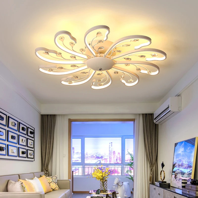 Фото Потолочная люстра светодиодная для гостиной спальни кухни|Люстры| |