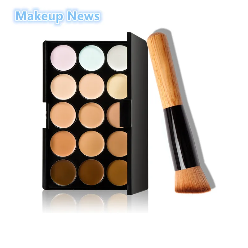 1set brush and 15 Colors Professional Salon/Party Contour Face Cream Makeup Concealer Palette/High Quality makeup brand base
1set brush and 15 Colors Professional Salon/Party Contour Face Cream Makeup Concealer Palette/High Quality makeup brand base