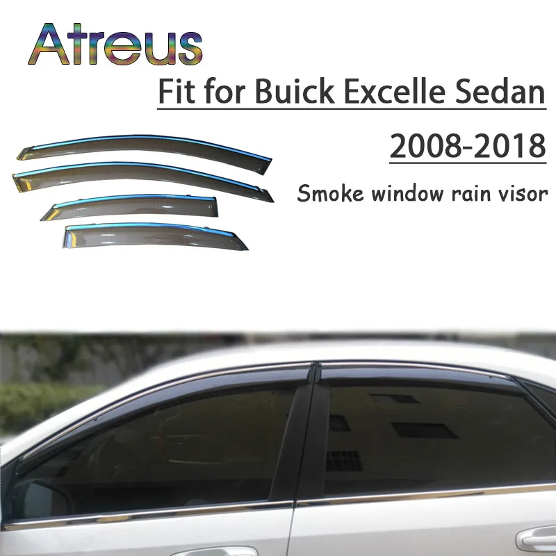 Atreus 1 комплект ABS для Buick Excelle седан 2018 2017 2016-2008 аксессуары Автомобильные дефлекторы от солнца на вентиляционное отверстие козырек от дождя
Atreus 1 комплект ABS для Buick Excelle седан 2018 2017 2016-2008 аксессуары Автомобильные дефлекторы от солнца на вентиляционное отверстие козырек от дождя