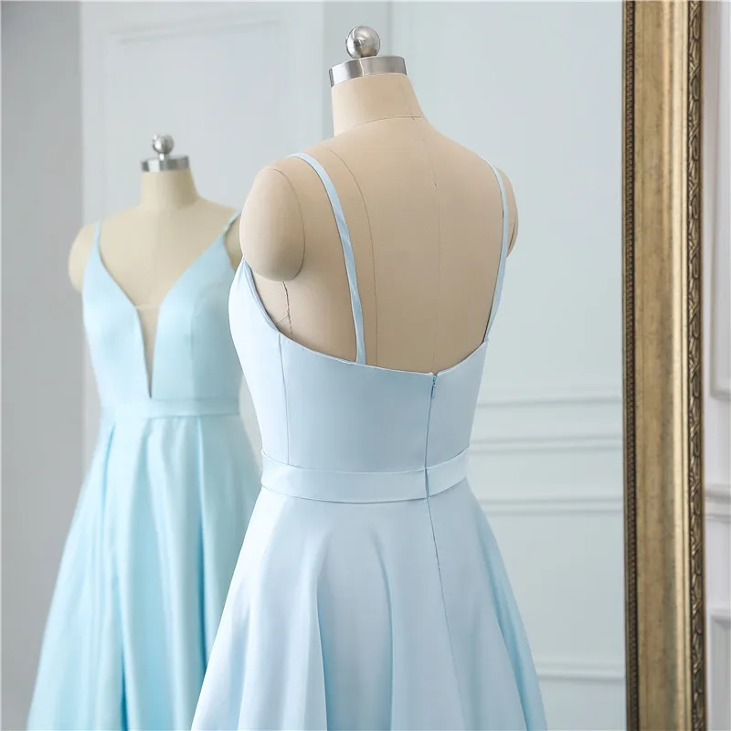 Sexy A Line V Neck Backless Satin Elegant Prom Dresses 2021 Spaghetti Strap Zipper Backless Floor Length Prom Dress HFY102302
Sexy A Line V Neck Backless Satin Elegant Prom Dresses 2021 Spaghetti Strap Zipper Backless Floor Length Prom Dress HFY102302