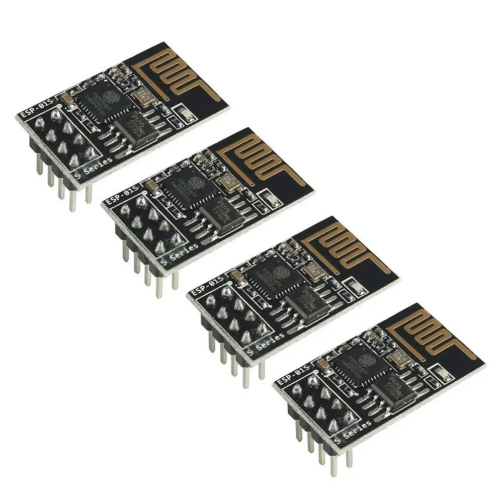 5 шт./лот ESP8266 ESP-01 ESP01 Серийный беспроводной модуль WIFI приемник Интернет вещей Wifi модельная плата для Arduino
5 шт./лот ESP8266 ESP-01 ESP01 Серийный беспроводной модуль WIFI приемник Интернет вещей Wifi модельная плата для Arduino