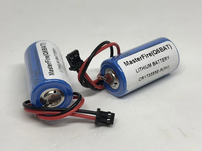 MasterFire 2pcs/lot New Original CR17335SE-R(3V) CR17335 Q6BAT CNC 3V PLC Battery Lithium Batteries with Plugs Made in Japan
MasterFire 2pcs/lot New Original CR17335SE-R(3V) CR17335 Q6BAT CNC 3V PLC Battery Lithium Batteries with Plugs Made in Japan