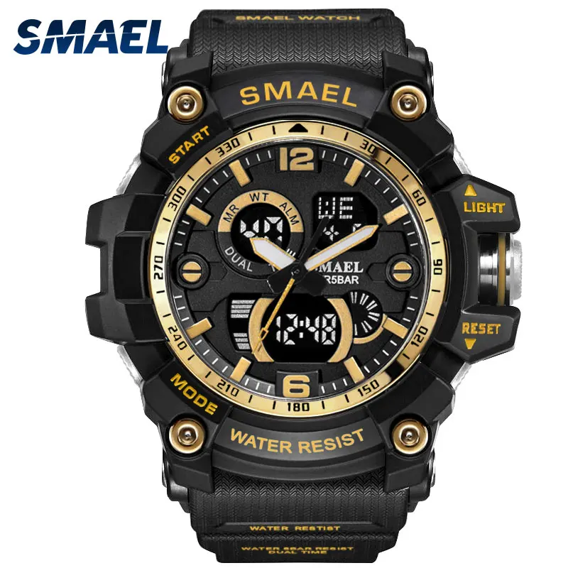 Sport Quartz Wristwatches Male Watch Relogio SMAEL New Men Watch Big Dial masculino montre1617C Sport Watches for Men Waterproof
Sport Quartz Wristwatches Male Watch Relogio SMAEL New Men Watch Big Dial masculino montre1617C Sport Watches for Men Waterproof