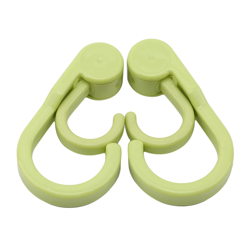 New Style 1 Pair ABS Baby Stroller Accessories Hooks 360 Degree Rotatable Shopping Bags Hook Clips Accessories
New Style 1 Pair ABS Baby Stroller Accessories Hooks 360 Degree Rotatable Shopping Bags Hook Clips Accessories