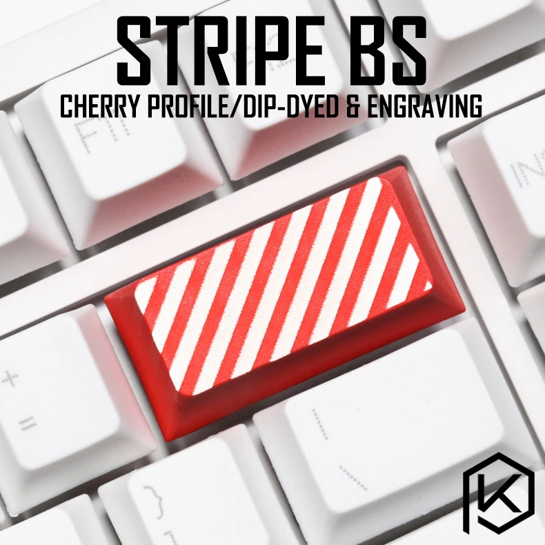 Novelty cherry profile dip dye sculpture pbt keycap for mechanical keyboard laser etched legend Stripe backspace black red blue
Novelty cherry profile dip dye sculpture pbt keycap for mechanical keyboard laser etched legend Stripe backspace black red blue
