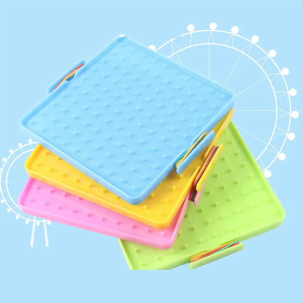 4 шт./компл. 16x16 см двусторонние пластиковые геодоски для ногтей детские математические геометрические Обучающие игрушки в подарок
4 шт./компл. 16x16 см двусторонние пластиковые геодоски для ногтей детские математические геометрические Обучающие игрушки в подарок