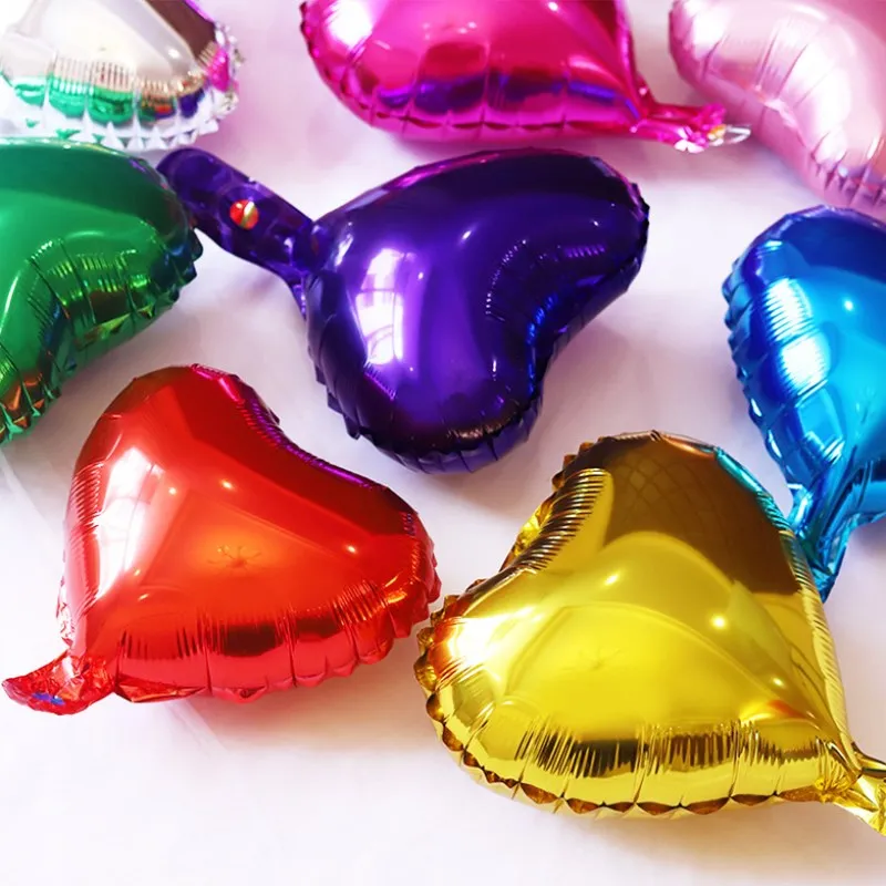 50pcs 10 inch heart-shaped aluminum foil balloon holiday decoration film balloon birthday supplies knot wedding Party decoration
50pcs 10 inch heart-shaped aluminum foil balloon holiday decoration film balloon birthday supplies knot wedding Party decoration