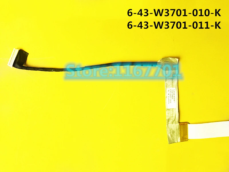 New Original Laptop/Notebook LCD/LED/LVDS cable for Clevo W370 W370ET W370SS W370ST 6-43-W3701-010-K 6-43-W3701-011-K
New Original Laptop/Notebook LCD/LED/LVDS cable for Clevo W370 W370ET W370SS W370ST 6-43-W3701-010-K 6-43-W3701-011-K