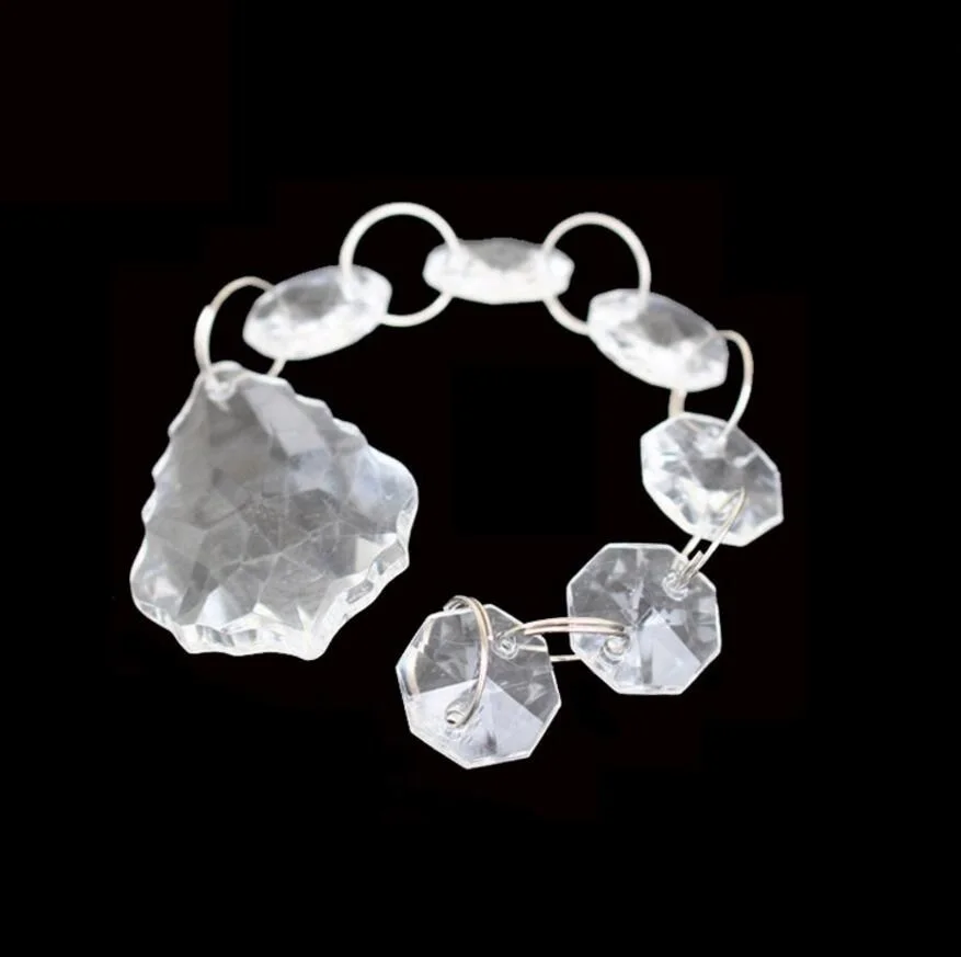 20pcs 175mm Length Octagonal Crystals Beads Pendant Chain Garland For Wedding Christmas Holiday Venue Decoration
20pcs 175mm Length Octagonal Crystals Beads Pendant Chain Garland For Wedding Christmas Holiday Venue Decoration