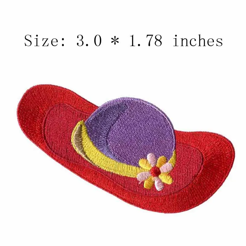 Red color hat 3.0"wide embroidery for iron on backing/broderie de perles/small flower
Red color hat 3.0"wide embroidery for iron on backing/broderie de perles/small flower