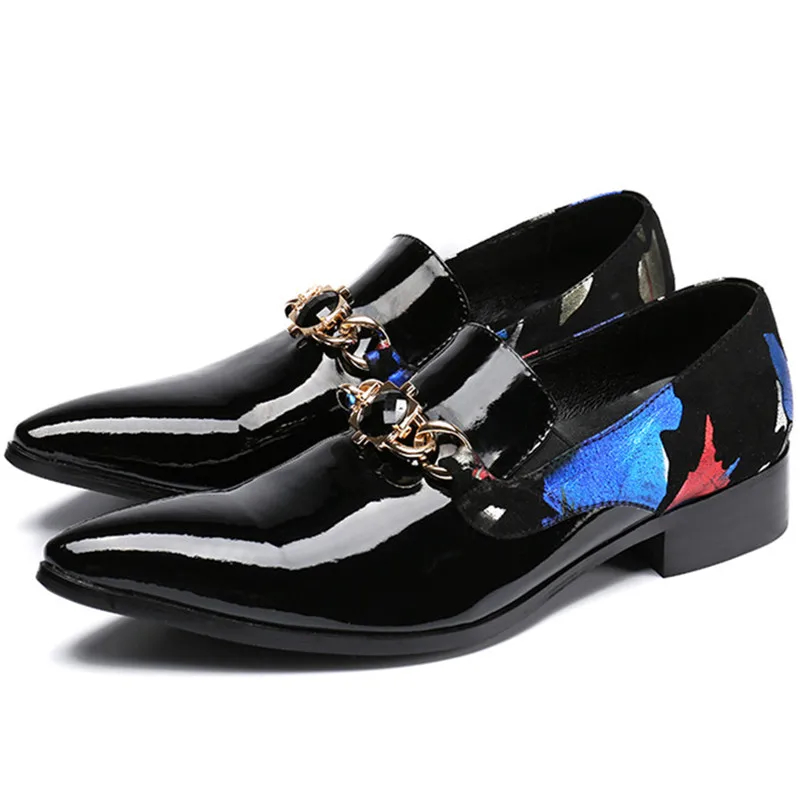 Rhinestone blue black fashion slip on formal brogue shoes business banquet genuine leather men Shoes
Rhinestone blue black fashion slip on formal brogue shoes business banquet genuine leather men Shoes
