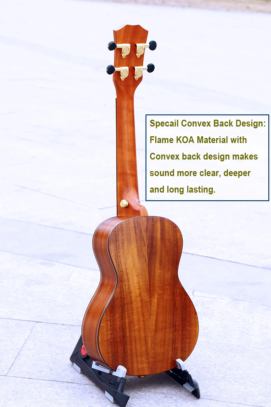 23 inch Concert Ukulele Special fretboard decoration Mini Guitar made of KOA Handcraft China guitarra ukelele music instrument
23 inch Concert Ukulele Special fretboard decoration Mini Guitar made of KOA Handcraft China guitarra ukelele music instrument