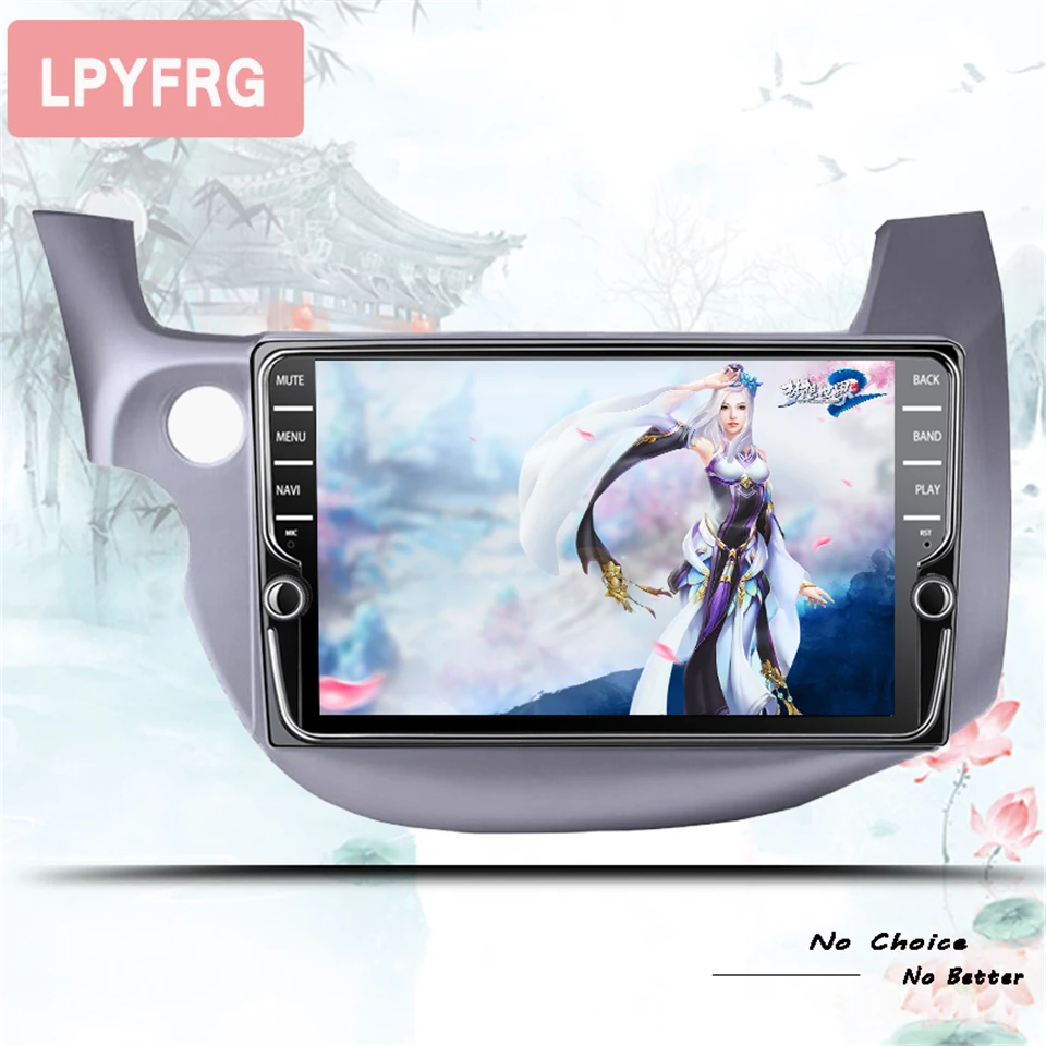 9 "android 10 0 автомобильный DVD GPS для HONDA FIT JAZZ 2007 2008 2009 2012 2013 радио Видео плеер