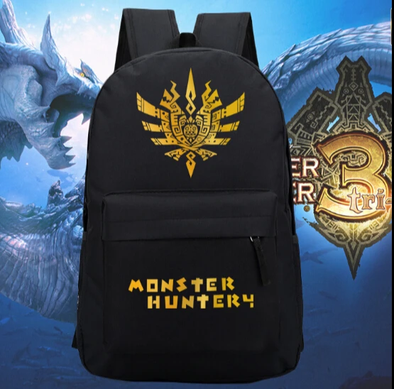 Милый рюкзак для ноутбука 600D Black Monster Hunter, школьная сумка на плечо, дорожная сумка, подарок, 45x32x14 см
Милый рюкзак для ноутбука 600D Black Monster Hunter, школьная сумка на плечо, дорожная сумка, подарок, 45x32x14 см