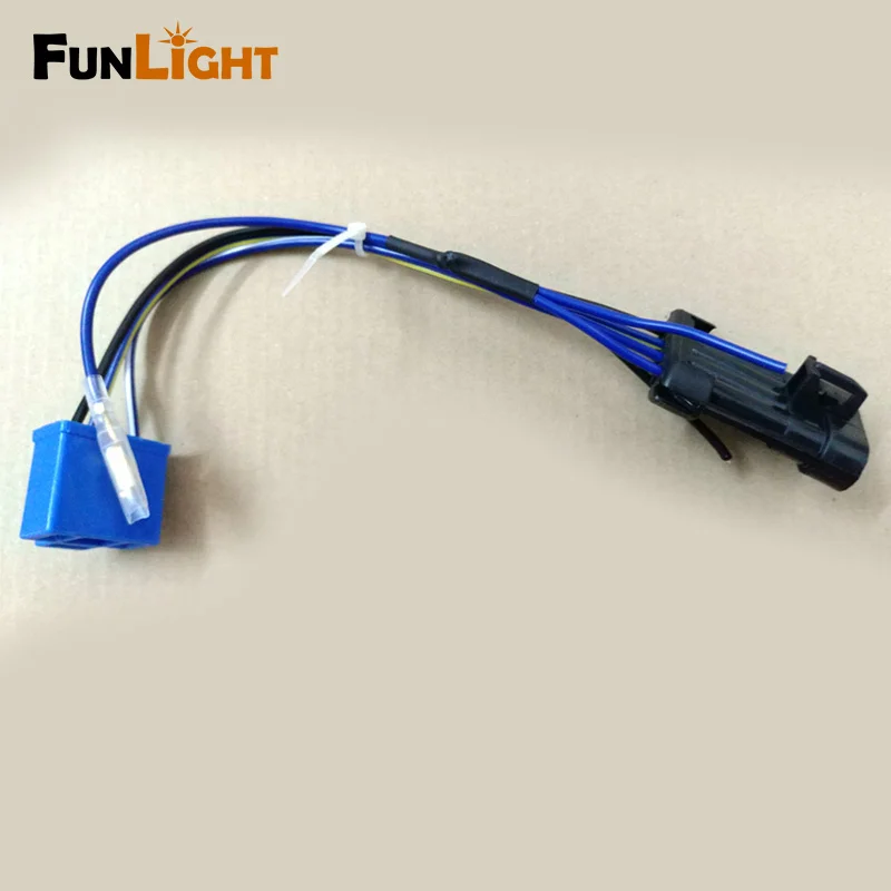 Жгут проводов для светодиодных фар 7 дюймов адаптер Harley Touring 2014 2015 2016|adapter for led|adapter