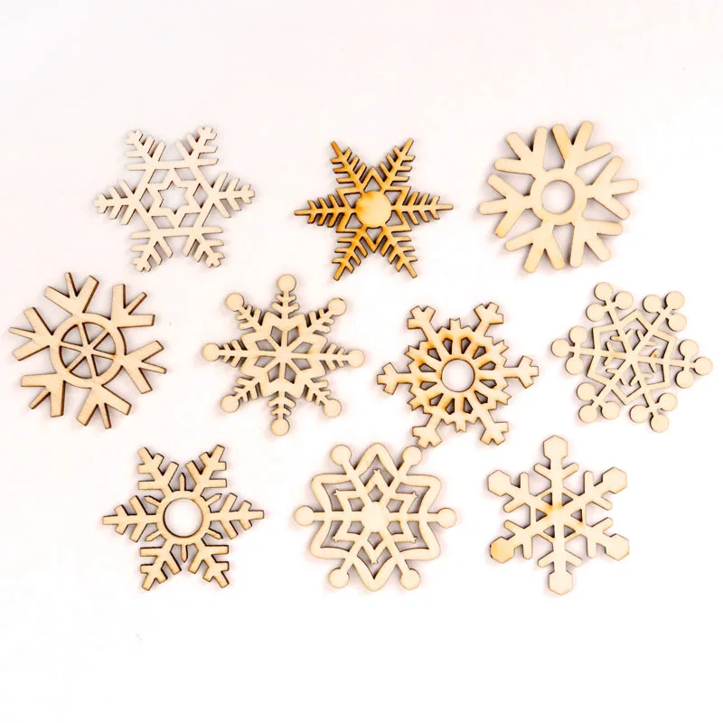Christmas Snowflake Pattern Wooden Scrapbooking Collection Craft Handmade DIY Accessory Home Decoration DIY 50mm 10pcs
Christmas Snowflake Pattern Wooden Scrapbooking Collection Craft Handmade DIY Accessory Home Decoration DIY 50mm 10pcs