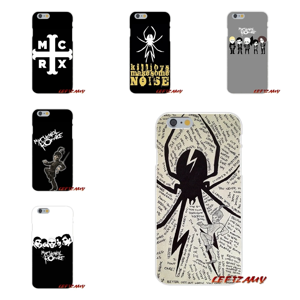 Для iPhone X 4 4s 5 5S 5C SE 6 S 7 8 Plus Аксессуары Чехлы для телефона My Chemical Romance|Чехлы-накладки|