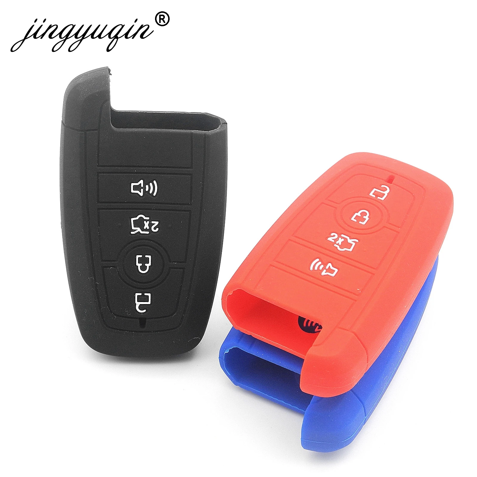 jingyuqin soft Silicone Remote Keyless Cover for Ford 2018 EcoSport for Lincoln 2017 MKC MKZ MKX Key Protector Case
jingyuqin soft Silicone Remote Keyless Cover for Ford 2018 EcoSport for Lincoln 2017 MKC MKZ MKX Key Protector Case