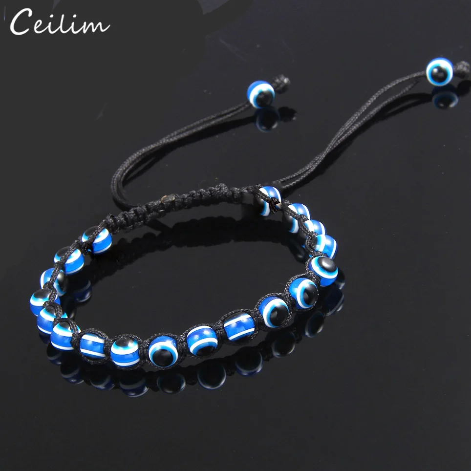 Turkish Jewelry Handmade Amulet Nazar Evil Blue Lucky Eye Bracelet for Women Adjustable Rope Braided Bead Bracelets Emo Jewelry
Turkish Jewelry Handmade Amulet Nazar Evil Blue Lucky Eye Bracelet for Women Adjustable Rope Braided Bead Bracelets Emo Jewelry