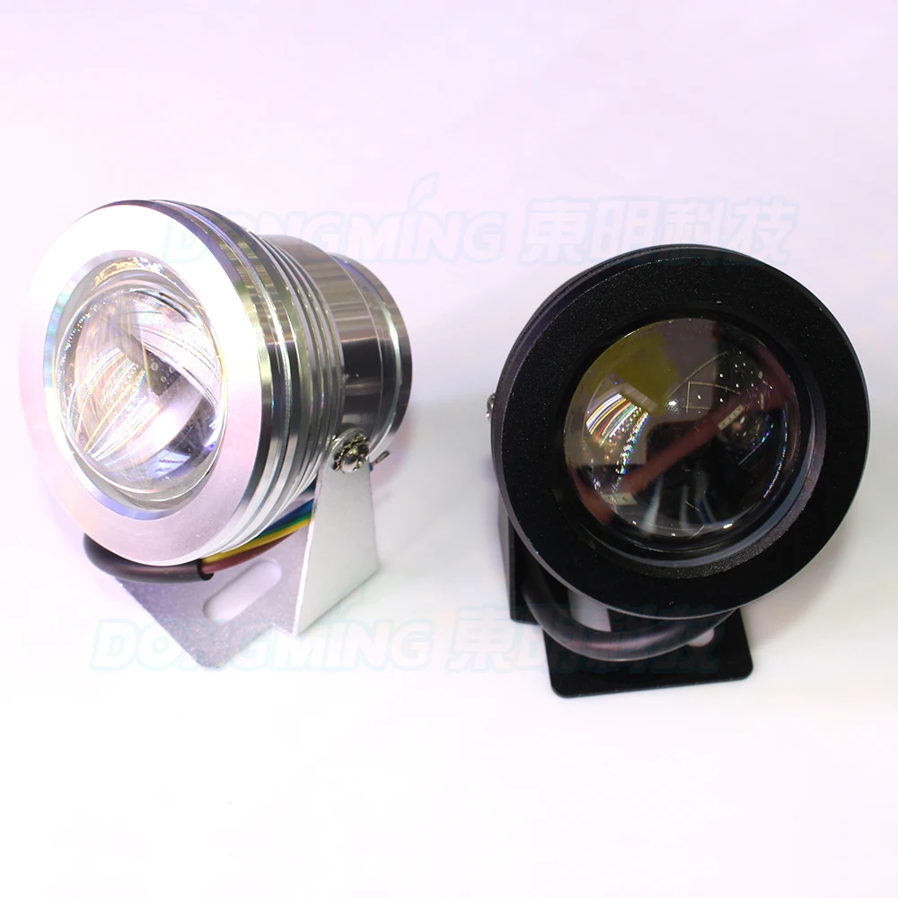 10W waterproof IP68 Led underwater light RGB White 110V 220V 1000LM + remote controller pond spotlight swimming pool lamp | Лампы и