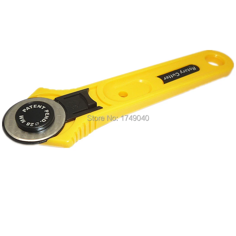 28mm Rotary Cutter Tool Circular Cut Blade Patchwork Rotary Cutter Fabric Leather Craft Sewing Paper Cutting Manual Tools
28mm Rotary Cutter Tool Circular Cut Blade Patchwork Rotary Cutter Fabric Leather Craft Sewing Paper Cutting Manual Tools