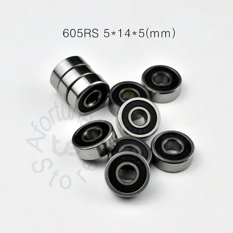 605 605RS 5*14*5(mm) 10pieces bearing free shipping ABEC-5 bearings rubber Sealed Bearing chrome steel bearing 605 605RS
605 605RS 5*14*5(mm) 10pieces bearing free shipping ABEC-5 bearings rubber Sealed Bearing chrome steel bearing 605 605RS