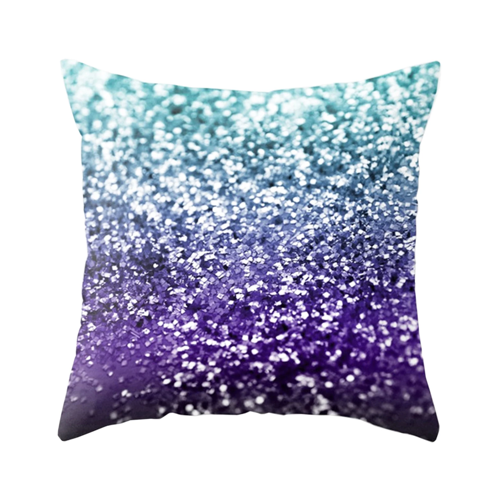 45 x 45cm Magical Square Mermaid Sequin Cushion Cover Colored Throw Pillowcase For Wedding Party Hotel Home Sofa Bed Decor | Дом и сад