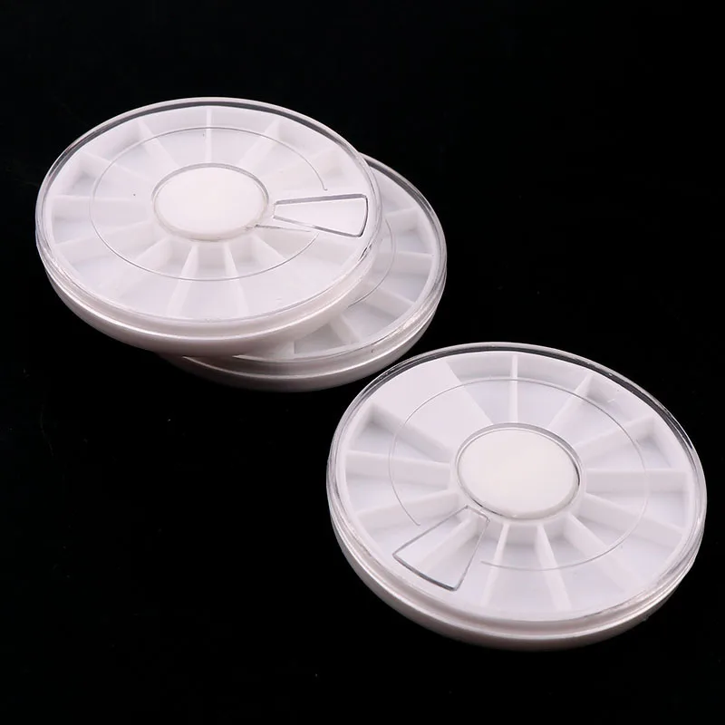 1Pcs 60mm White 12 Grid Round Shape Storage Box Plastic Storage Box For Rhinestones Jewelry Storing Manicure Tools
1Pcs 60mm White 12 Grid Round Shape Storage Box Plastic Storage Box For Rhinestones Jewelry Storing Manicure Tools