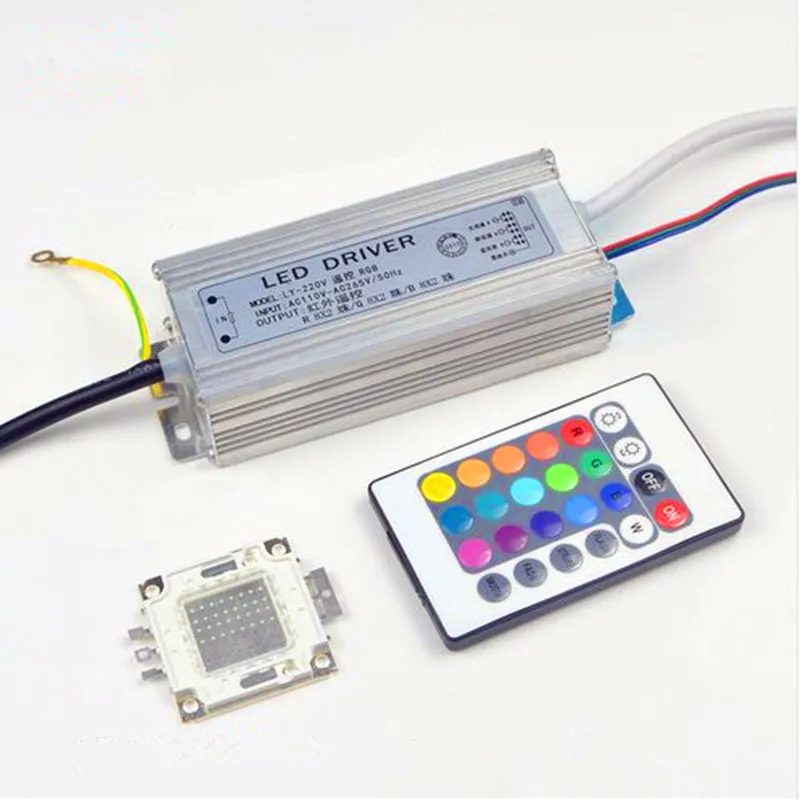 LED Chip 10W 20W 30W 50W COB RGB LED lamp Beads For DIY LED Floodlight Lawn Spot light bulbs With IP67 Drivr +Remote Controller
LED Chip 10W 20W 30W 50W COB RGB LED lamp Beads For DIY LED Floodlight Lawn Spot light bulbs With IP67 Drivr +Remote Controller