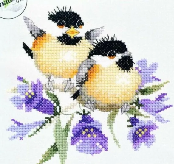 DW1459 magazine article flowers fat birds cross stitch kit DMC Threads sewing craft set Handmade DIY craft embroidery needlework
DW1459 magazine article flowers fat birds cross stitch kit DMC Threads sewing craft set Handmade DIY craft embroidery needlework