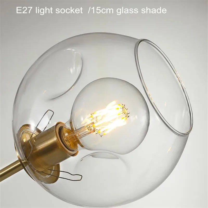 Nordic Glass led Chandelier Lighting Modern ball Hanging Lamp for Dining Room Kitchen Chandeliers Ceiling Lustre light fixture
Nordic Glass led Chandelier Lighting Modern ball Hanging Lamp for Dining Room Kitchen Chandeliers Ceiling Lustre light fixture