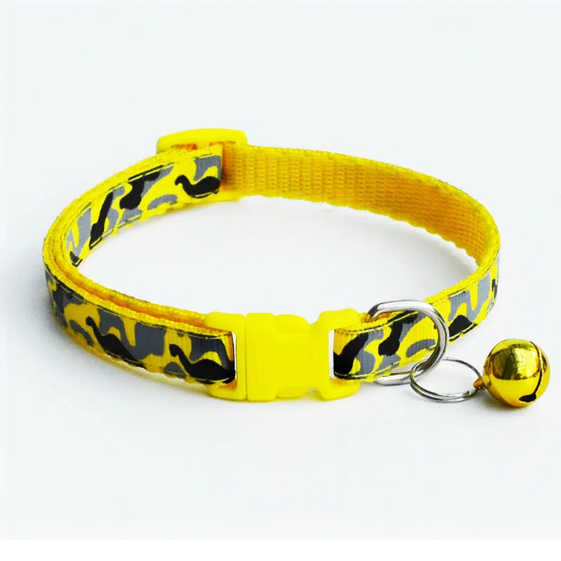 Delicate Safety Casual Nylon Dog Collar Neck Strap Fashion Adjustable Camo Bell Pet Dog Collar Hot Sale
Delicate Safety Casual Nylon Dog Collar Neck Strap Fashion Adjustable Camo Bell Pet Dog Collar Hot Sale