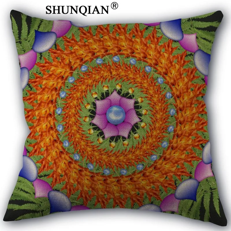 mandala Pillowcase Custom Cotton Linen Square Decorative Pillow Cases Cover Zippered 45x45cm one side
mandala Pillowcase Custom Cotton Linen Square Decorative Pillow Cases Cover Zippered 45x45cm one side