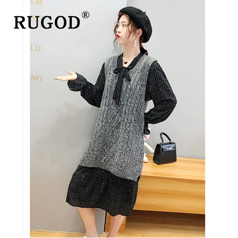 RUGOD Fashion plus size 3XL knitted sweater vest and the midi dress Korean solid twisted V neck pullovers sweater invierno 2019
RUGOD Fashion plus size 3XL knitted sweater vest and the midi dress Korean solid twisted V neck pullovers sweater invierno 2019