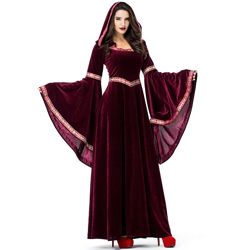halloween medieval costumes for women Red Medieval Renaissance Evening Dresses Vampire Wizard fancy cosplay costume
halloween medieval costumes for women Red Medieval Renaissance Evening Dresses Vampire Wizard fancy cosplay costume
