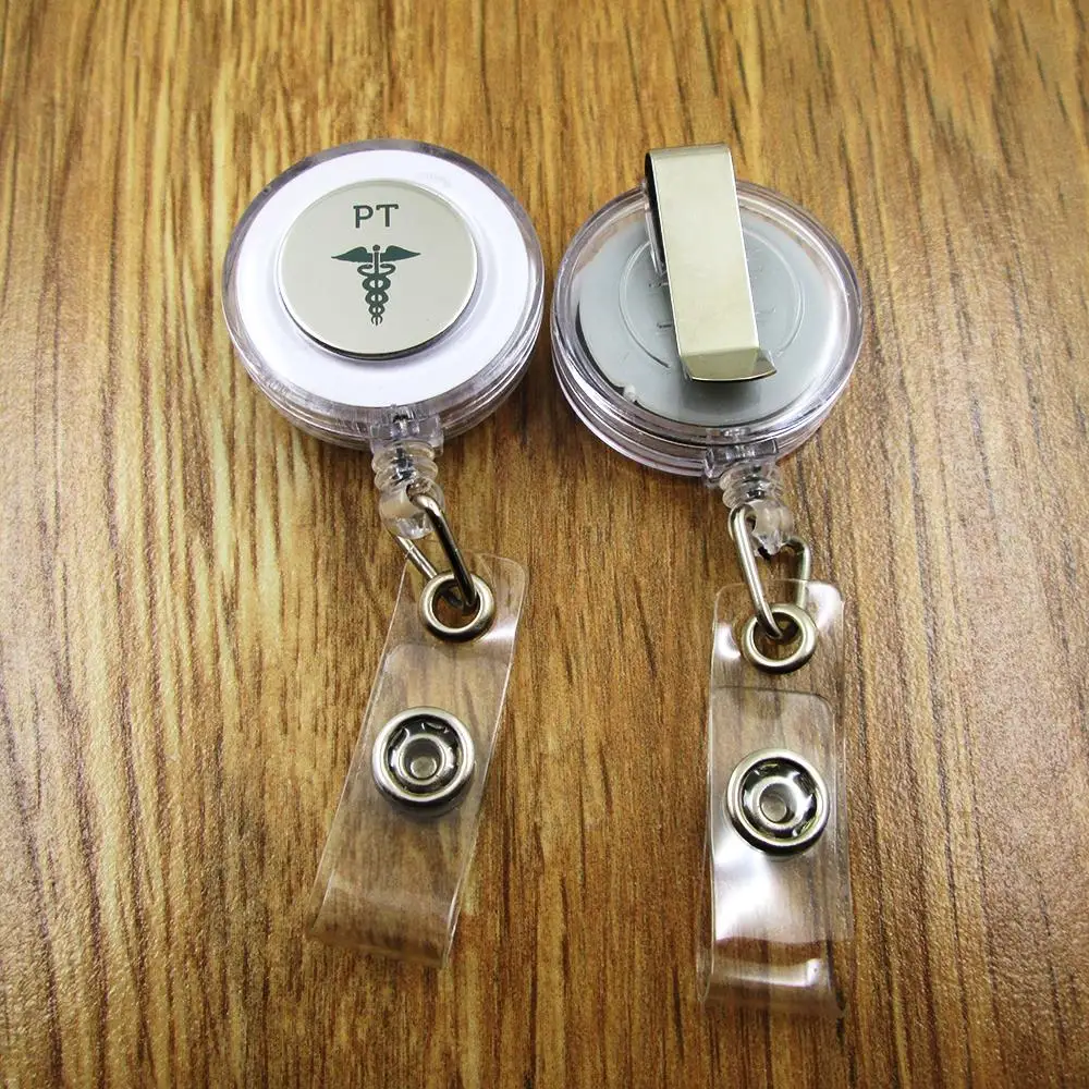 PT ID Badge Reel for Docter Nurse Teacher Student retractable recoil id badge holder office work fun
PT ID Badge Reel for Docter Nurse Teacher Student retractable recoil id badge holder office work fun