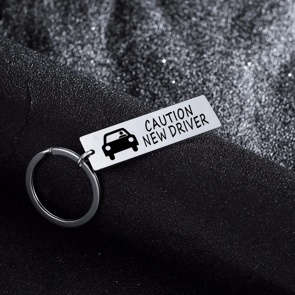 12PC/Lot Caution New Driver Keychain For Family Boyfriend Girlfriend Lovers Couple Gift Key Chains Rings Stainless Steel Keyring
12PC/Lot Caution New Driver Keychain For Family Boyfriend Girlfriend Lovers Couple Gift Key Chains Rings Stainless Steel Keyring