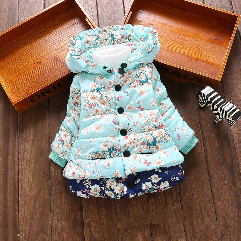 New Girls Outerwear Children's Clothing Baby Girl Coat Fashion Printed Cotton Winter Warm Kids Jacket Clothes For 1-4 Years Old
New Girls Outerwear Children's Clothing Baby Girl Coat Fashion Printed Cotton Winter Warm Kids Jacket Clothes For 1-4 Years Old