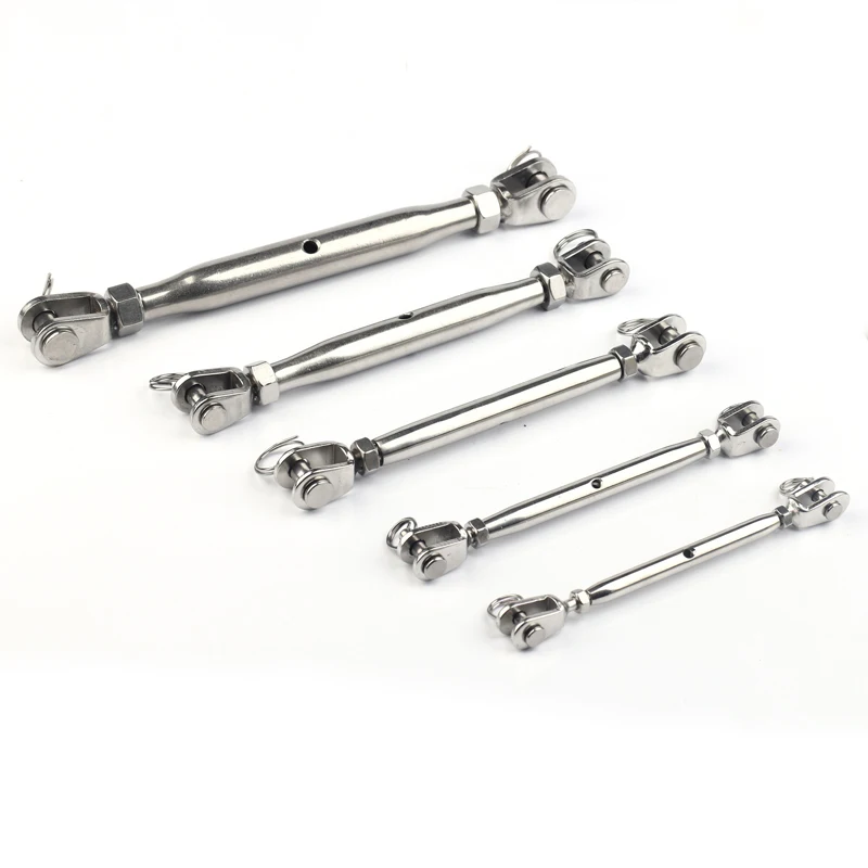 5pcs/lot 316 Stainless Steel M5/6/8/10 Rigging Screw Closed Body Jaw/Jaw Turnbuckle
5pcs/lot 316 Stainless Steel M5/6/8/10 Rigging Screw Closed Body Jaw/Jaw Turnbuckle