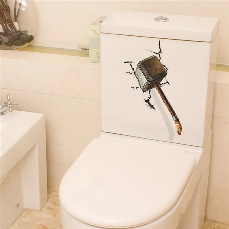 3d Vivid Hammer Broken Wall Sticker Door Toilet refrigerator Computer Window Decor Wall Decals Art Sticker Poster Mural
3d Vivid Hammer Broken Wall Sticker Door Toilet refrigerator Computer Window Decor Wall Decals Art Sticker Poster Mural