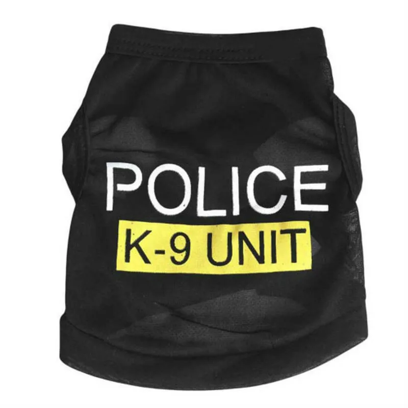 Pet Dog Clothes for Small Dogs Puppy Clothes Police Summer Clothes Chihuahua Puppy Clothing Shirt Winter Warm Vest Printed
Pet Dog Clothes for Small Dogs Puppy Clothes Police Summer Clothes Chihuahua Puppy Clothing Shirt Winter Warm Vest Printed