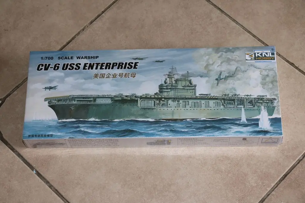 KNL HOBBY масштаб 1/700 Warship CV 6 USS Enterprise XC80902 модель Trumpeter Mini hobby|enterprise model|hobby modeluss enterprise |